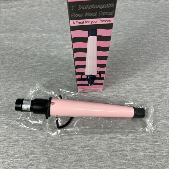 Plugged In POPSI CURLS 1" Interchangeable Cone Barrel T-28 Series - Picture 6 of 8